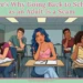 A classroom full of bored, zoned-out college students, with text overlay that reads 'Here’s Why Going Back to School as an Adult Is a Scam' and 'myfemspiration.com'.