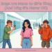 An illustrated photo showing a young girl looking visibly hurt and distressed, as two teenage boys stand nearby laughing and taunting her. One boy holds a phone up, recording her reaction. Large text overlaid reads: Why Boys Are Mean to Girls They Like (And Why It’s Never OK). Small text at the bottom right reads: myfemspiration.com.