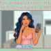 An annoyed illustrated woman looks up and rolls her eyes while holding a smartphone. Overlaid text reads "Why Dropping Friends Who Don't Text You Back Is A MUST!" and "myfemspiration.com".